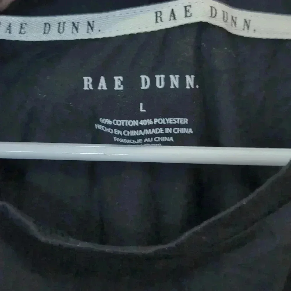 Rae Dunn Women's Long Sleeve pajama Top only